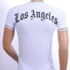 BY BUGOTTI trendy LOS ANGELES ronde hals heren T-Shirt Wit