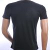 Ci-Borg trendy EXCLUSIVE ronde hals heren T-shirt Zwart
