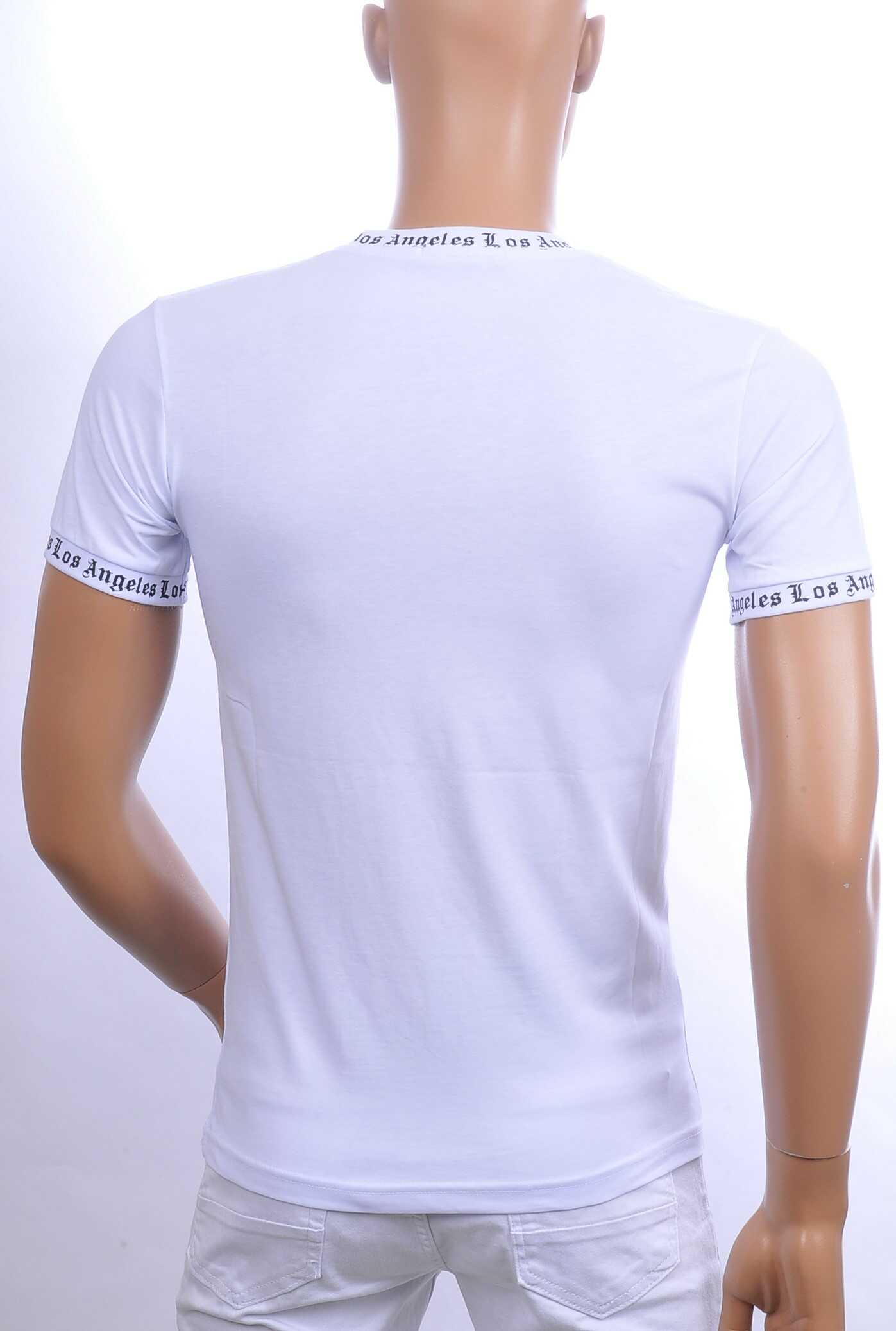 FCT COMPANY trendy LOS ANGELES ronde hals heren T-Shirt Wit