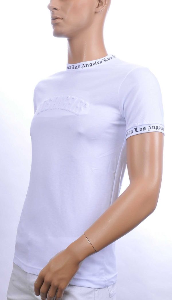 FCT COMPANY trendy LOS ANGELES ronde hals heren T-Shirt Wit