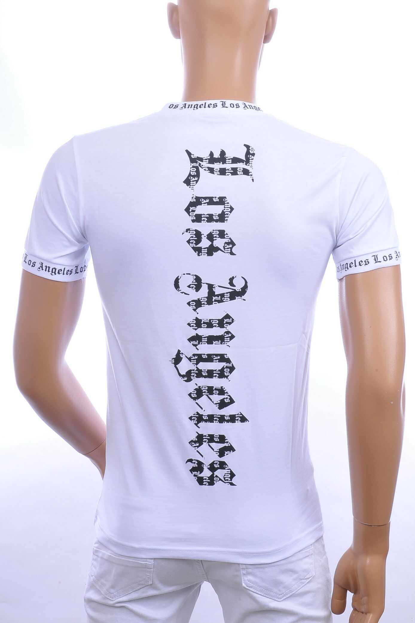 FCT COMPANY trendy LOS ANGELES ronde hals heren T-Shirt Wit