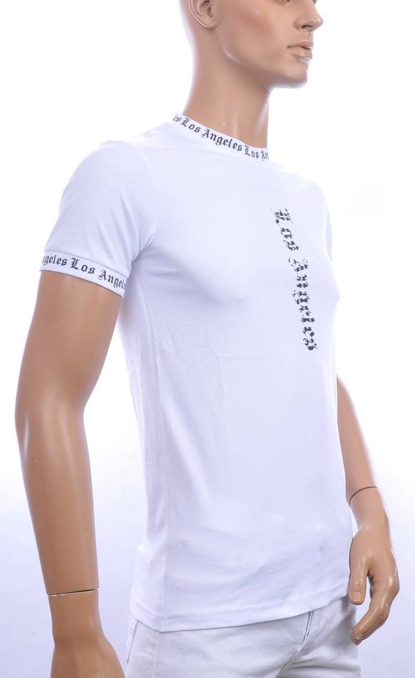 FCT COMPANY trendy LOS ANGELES ronde hals heren T-Shirt Wit