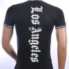 FCT COMPANY trendy LOS ANGELES ronde hals heren T-Shirt Zwart