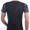 Les Designers ronde hals T-shirt met leeuwenbeelden print met steentjes Zwart