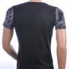 Les Designers ronde hals T-shirt met leeuwenkop print met steentjes Zwart