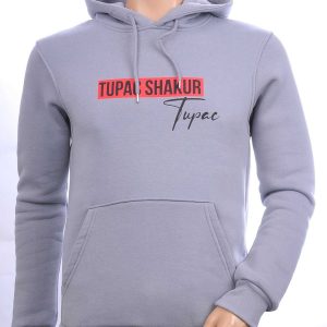 BLACKROCK trendy TUPAC heren sweatshirt met capuchon Grijs