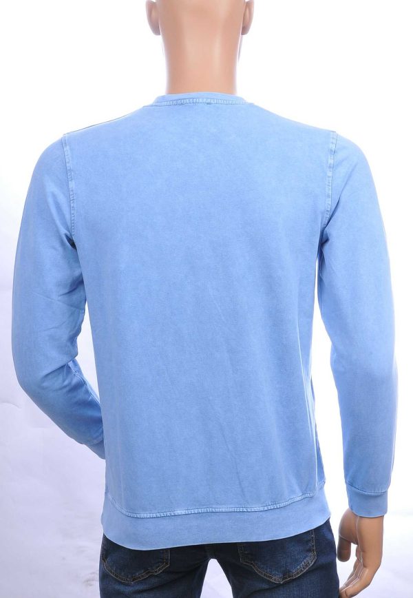 CLUB JU vintage ronde hals heren sweatshirt met TALENTED tekst Blauw