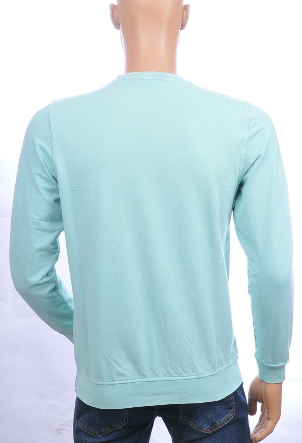 CLUB JU vintage ronde hals heren sweatshirt met TALENTED tekst Mint