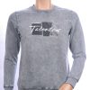 CLUB JU vintage ronde hals heren sweatshirt met TALENTED tekst Zwart
