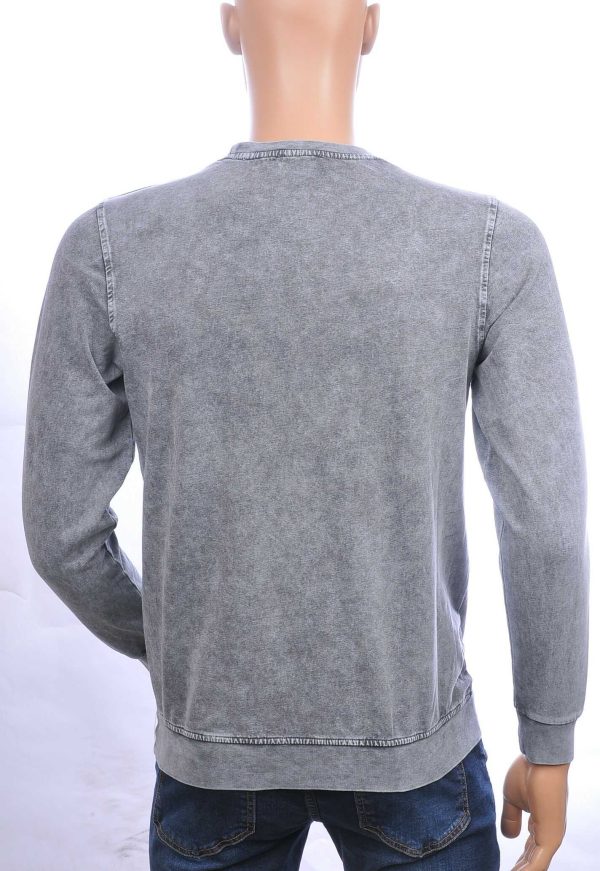 CLUB JU vintage ronde hals heren sweatshirt met TALENTED tekst Zwart