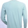 CLUB JU vintage ronde hals heren sweatshirt met geborduurde tekst Mint