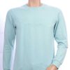 CLUB JU vintage ronde hals heren sweatshirt met geborduurde tekst Mint