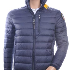 JUST KEY Trendy Slim Fit Korte Herenjas - Navy