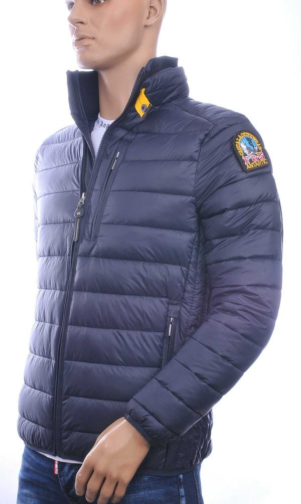 JUST KEY Trendy Slim Fit Korte Herenjas - Navy