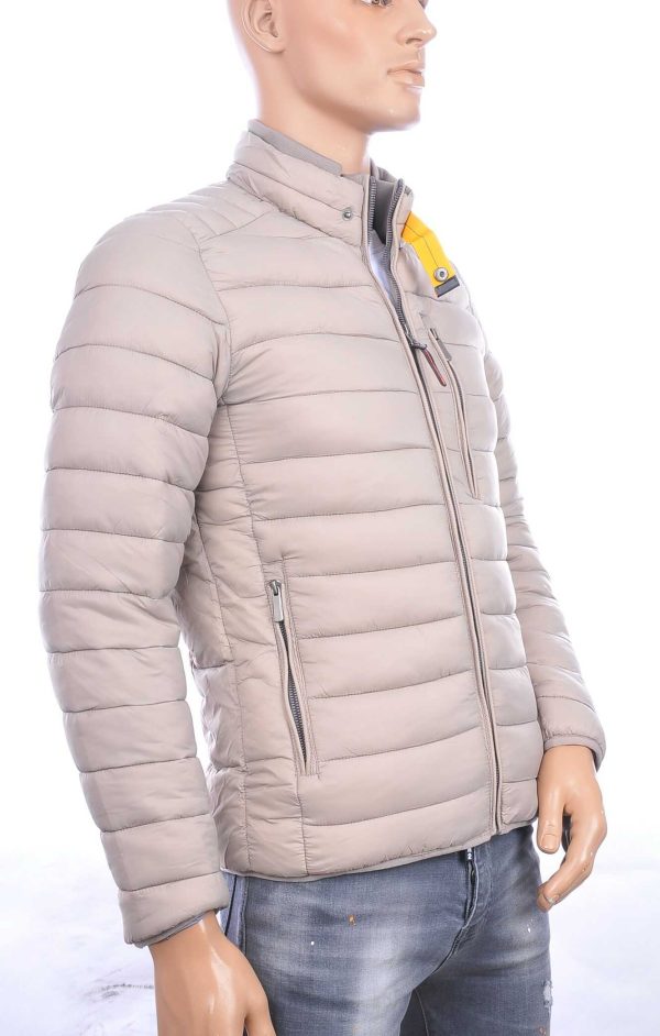 MEN'S WEAR trendy slim fit korte heren jas Beige