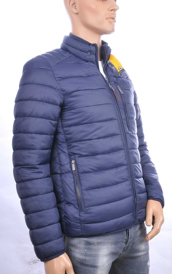MEN'S WEAR trendy slim fit korte heren jas Navy