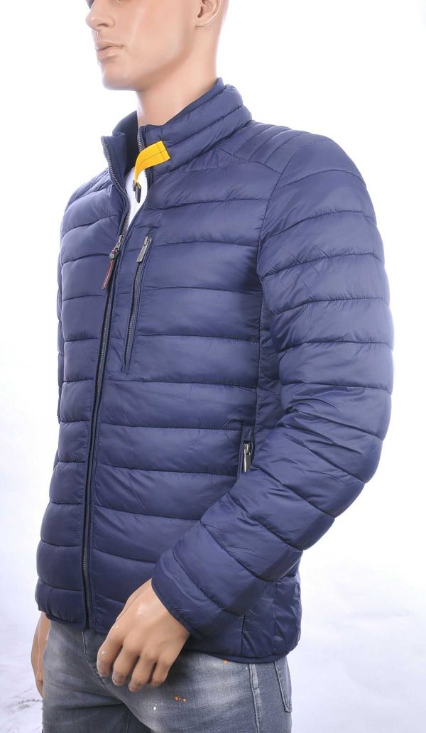 MEN'S WEAR trendy slim fit korte heren jas Navy