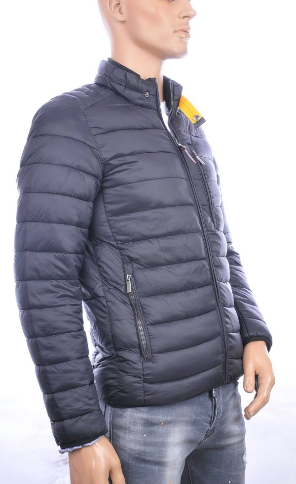 MEN'S WEAR trendy slim fit korte heren jas Zwart