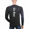 BRAAZI The Hope ronde hals heren sweatshirt met lange mouwen in zwart – trendy streetwear sweater