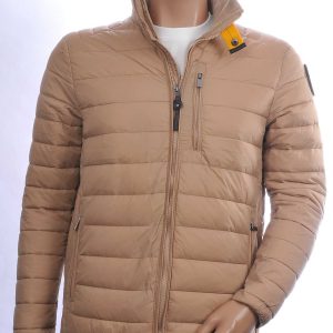 JUST KEY Trendy Slim Fit Korte Tussen Herenjas - Beige