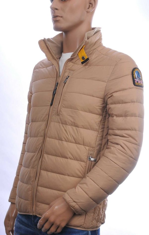 JUST KEY Trendy Slim Fit Korte Tussen Herenjas - Beige