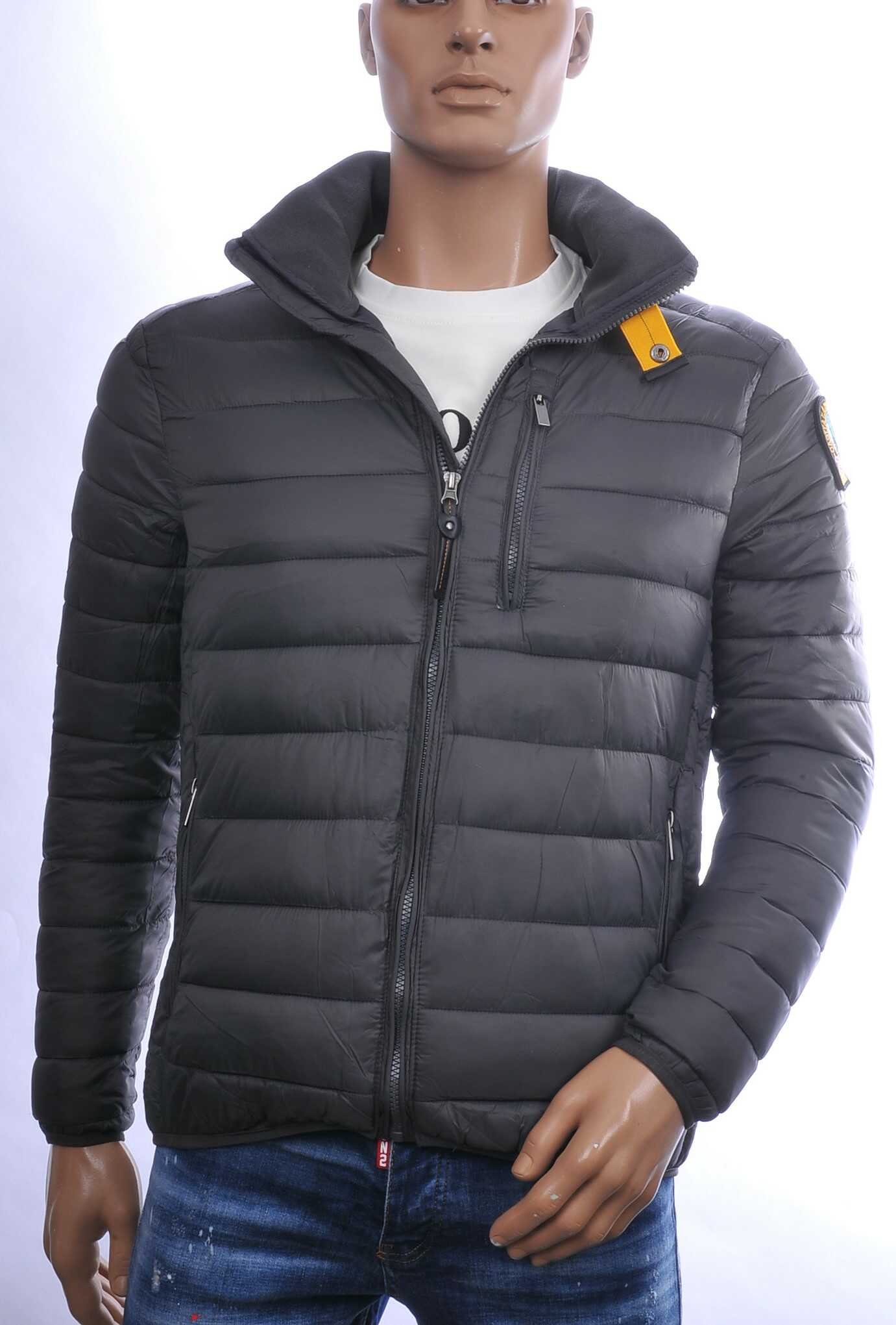 JUST KEY Trendy Slim Fit Korte Tussen Herenjas - Khaki