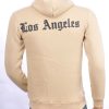 BRAAZI trendy Los Angeles heren sweatshirt met capuchon Beige