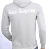 BRAAZI trendy Los Angeles heren sweatshirt met capuchon Grijs