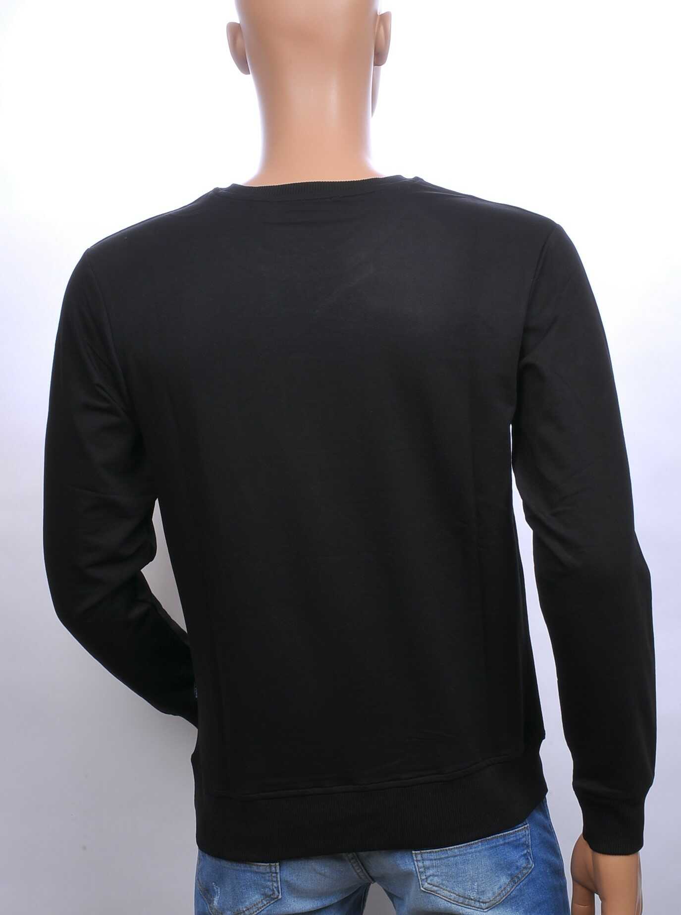 Ci-Borg trendy ICON-2 ronde hals heren sweatshirt Zwart