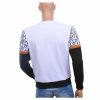 Ci-Borg EVOLUTION Trendy Ronde Hals Heren Sweatshirt – Wit