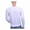 CI-BORG Luxe Ronde Hals Heren Sweatshirt met Geborduurde Tijger – Wit