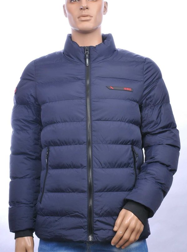 ICON2 trendy heren winterjas Navy