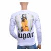 fct company tupac heren sweatshirt wit streetwear