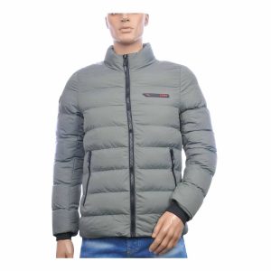 ICON2 Trendy Korte Heren Winterjas – Khaki