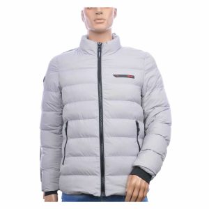 ICON2 Trendy Korte Heren Winterjas – Wit