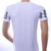 NEW DREAM trendy ANJI American print ronde hals T-shirt Wit