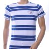 NEW DREAM trendy STRIPE TEE print ronde hals T-shirt Blauw