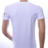 NEW DREAM trendy Tijger print ronde hals T-shirt met steentjes Wit