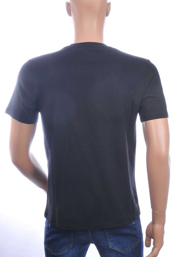 CLUB JU Trendy Ronde Hals Heren T-Shirt met Tupac Print – Zwart