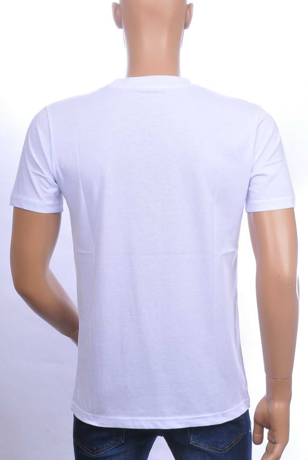 CONTOUR Trendy Relax Teddy Bear Ronde Hals T-shirt – Wit