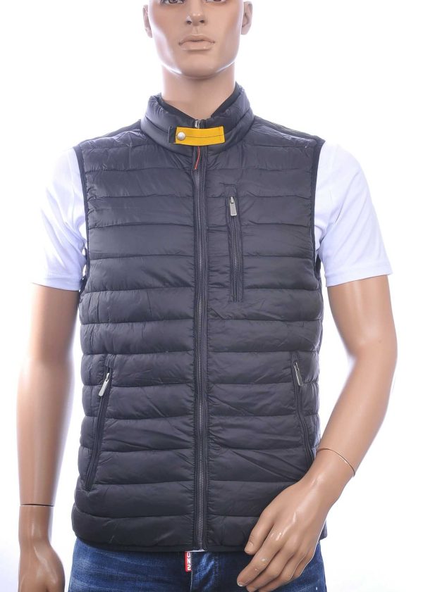 MEN'S WEAR, Trendy, Gewatteerde, Heren, Parajumpers, Bodywarmer, Zwart