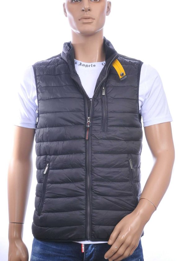 MEN'S WEAR, Trendy, Gewatteerde, Heren, Parajumpers, Bodywarmer, Zwart