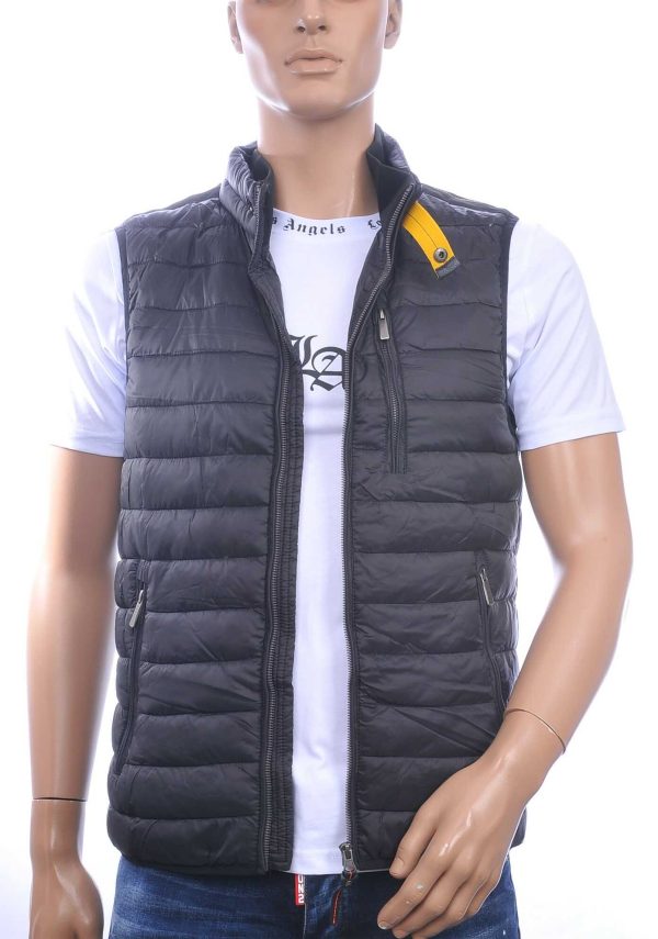 MEN'S WEAR, Trendy, Gewatteerde, Heren, Parajumpers, Bodywarmer, Zwart