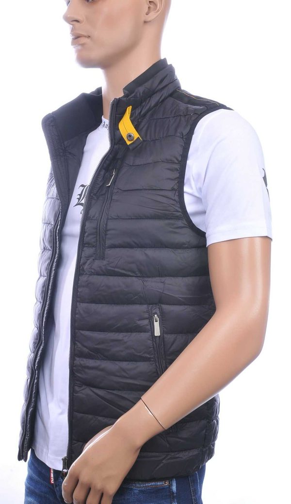 MEN'S WEAR, Trendy, Gewatteerde, Heren, Parajumpers, Bodywarmer, Zwart