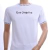 FCT COMPANY Trendy Los Angeles Ronde Hals Heren T-Shirt - Wit | Comfortabel - Perfect voor Elke Seizoen