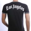 FCT COMPANY Trendy Los Angeles Ronde Hals Heren T-Shirt - Zwart | Comfortabel - Perfect voor Elke Seizoen