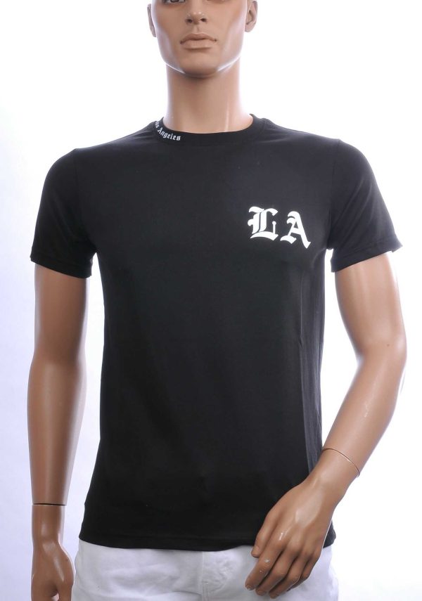 FCT COMPANY Trendy Los Angeles Ronde Hals Heren T-Shirt - Zwart | Comfortabel - Perfect voor Elke Seizoen | Streetwear - Casual Must-Have