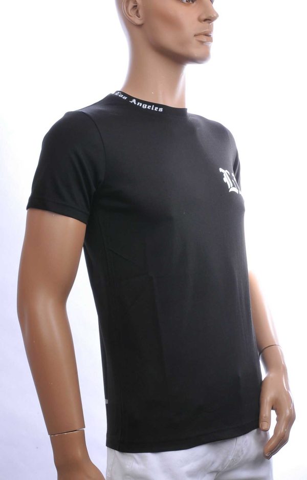 FCT COMPANY Trendy Los Angeles Ronde Hals Heren T-Shirt - Zwart | Comfortabel - Perfect voor Elke Seizoen | Streetwear - Casual Must-Have