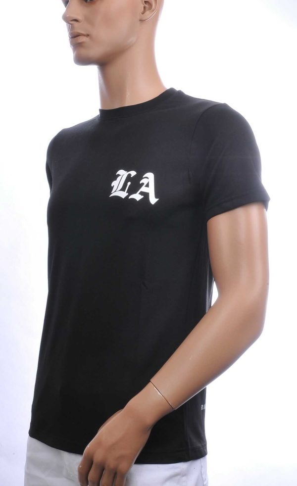 FCT COMPANY Trendy Los Angeles Ronde Hals Heren T-Shirt - Zwart | Comfortabel - Perfect voor Elke Seizoen | Streetwear - Casual Must-Have