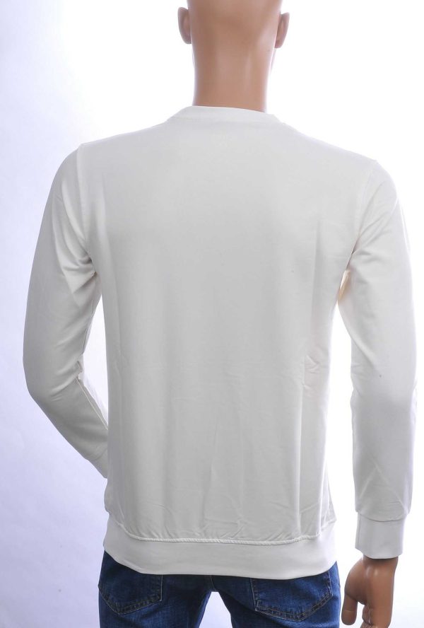 ICON2 Trendy Ronde Hals ICON2 Paris Sweatshirt - Wit